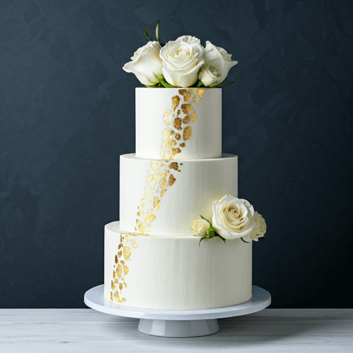 Floral Wedding Cake